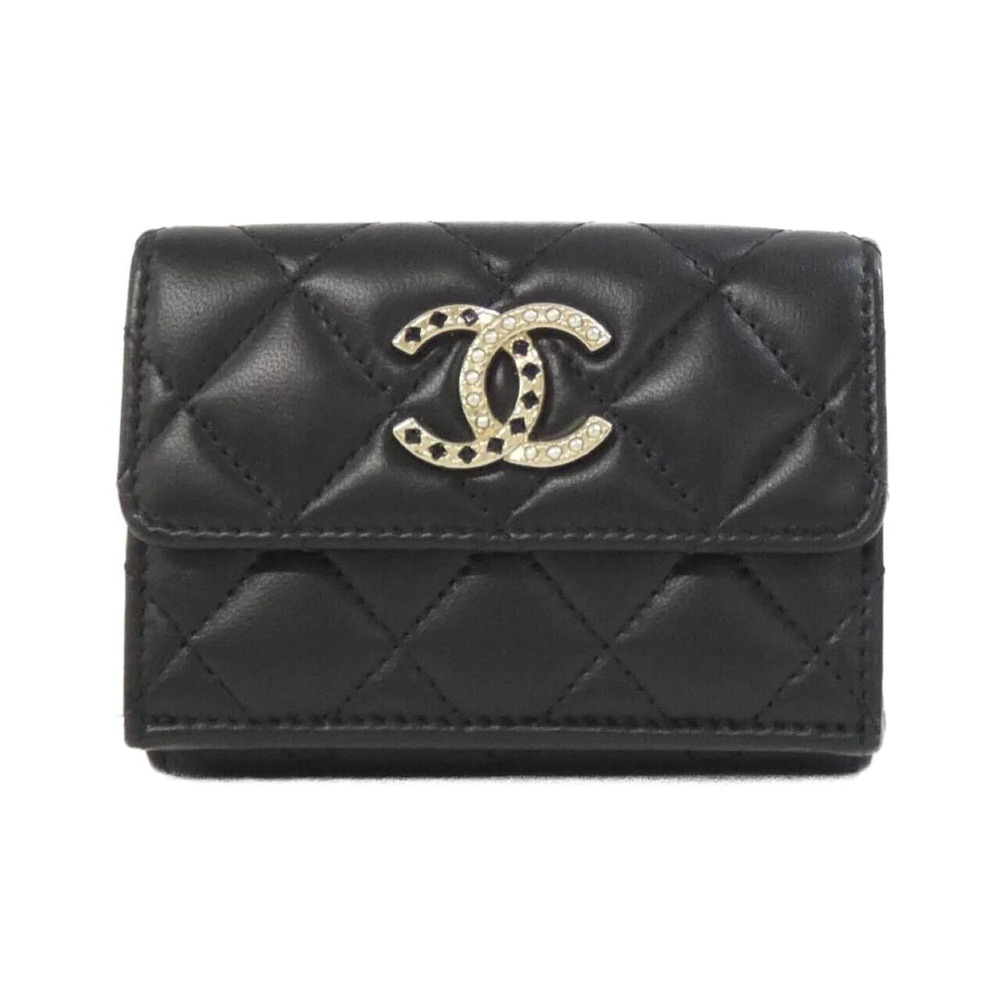 CHANEL Authentic Black Wallet